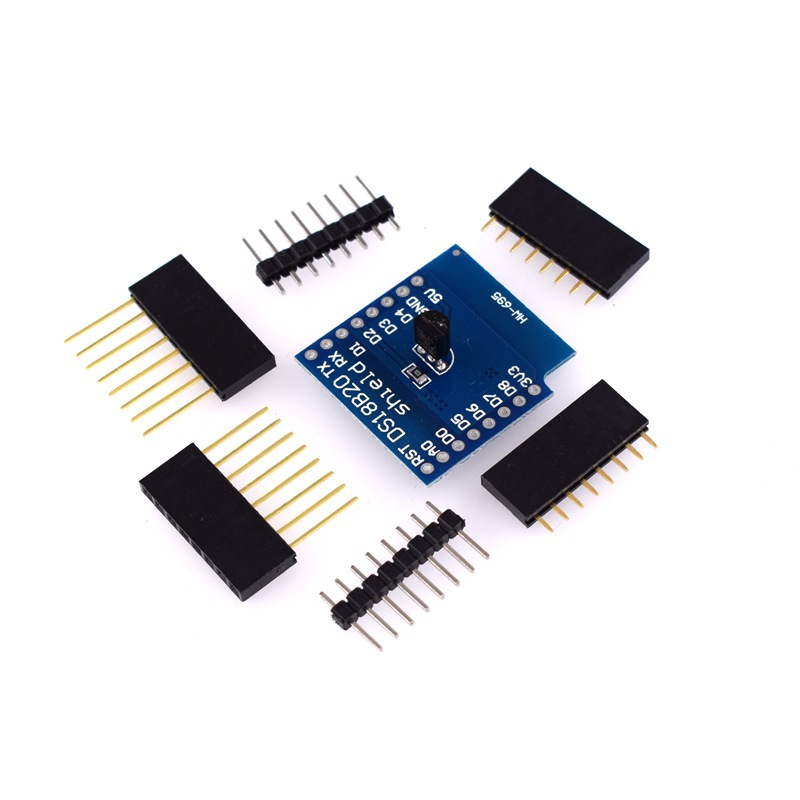 DS18B20测温传感器模块 测温模块FOR D1 mini WIFI扩展板