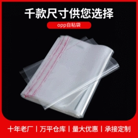 其他塑料薄膜;塑料自封袋;塑料服装袋