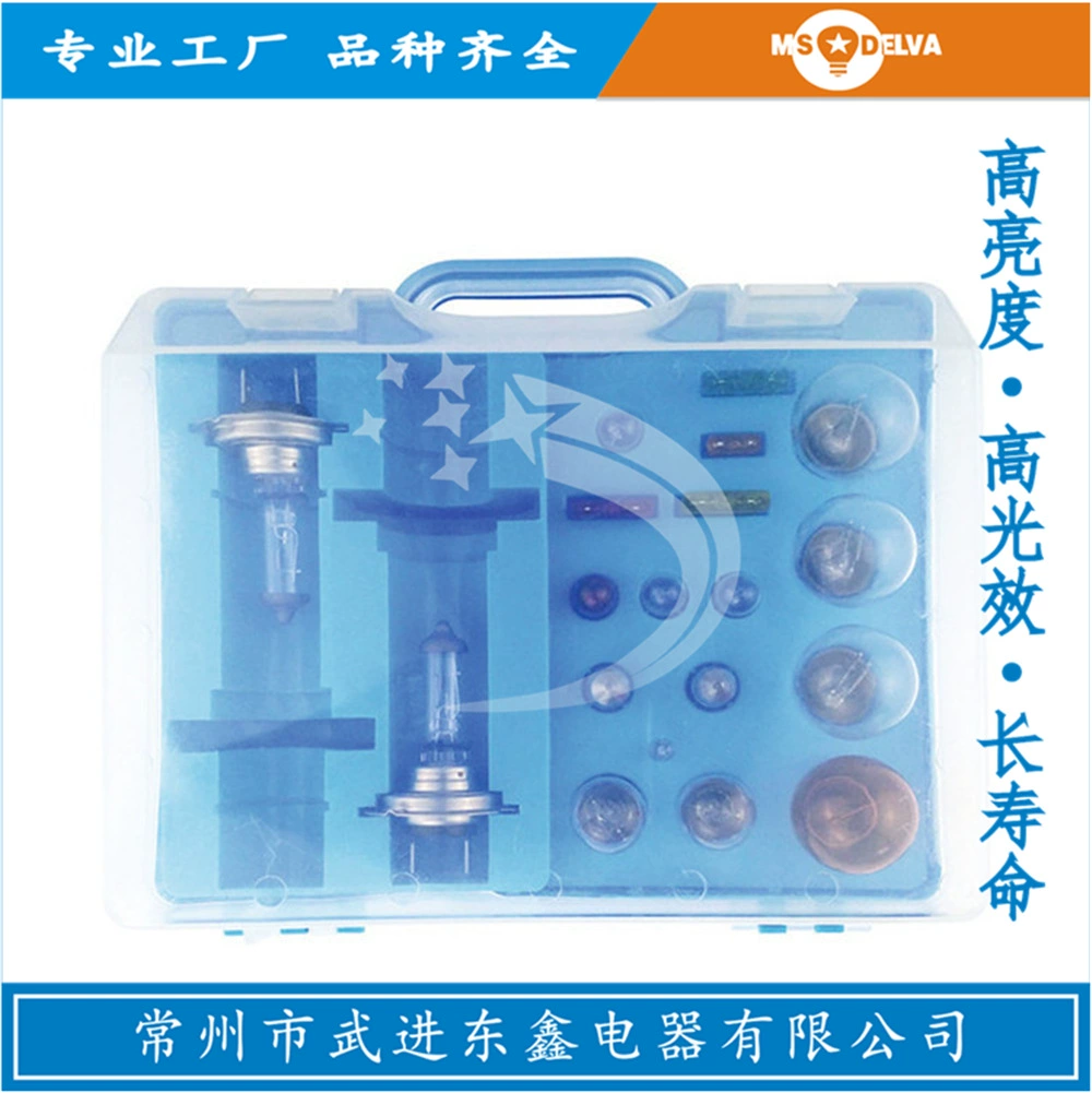 H4 + H7 комбинация из 30 автомобильных ламп больше, чем подходит для моделей галогенных автомобильных ламп аварийный ремонтный комплект