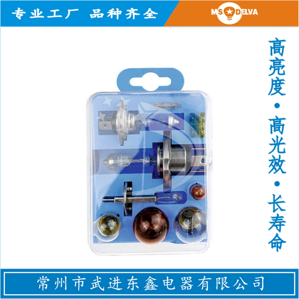 H1 + H4 + H7 10-компонентная автомобильная лампа комбинированный костюм галогенная автомобильная лампа аварийный Ремонтный комплект оптом