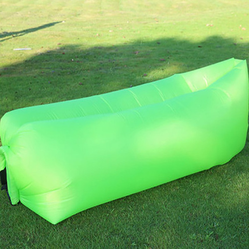 Outdoor portable air pocket sofa bag inflatable sofa bed touring beach sleeping bag single lazy lunch pad