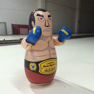 Надувная игрушка-неваляшка для бокса из ПВХ супергерой