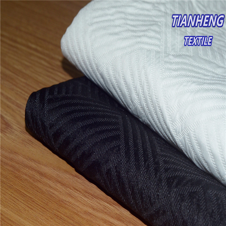 H-719#浮雕双面双层大回字花  短裤短裙外套男女服饰抱枕沙发箱包