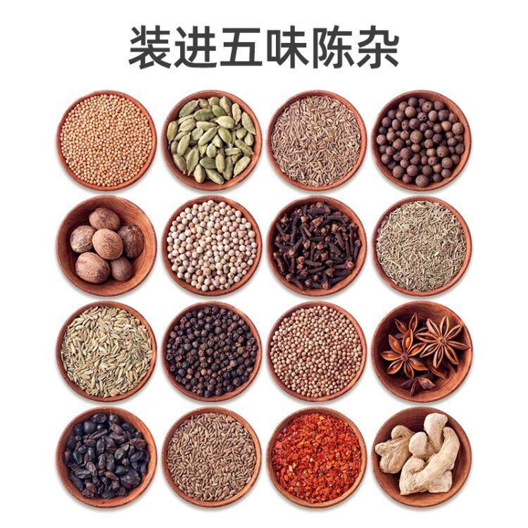 Aislamiento de cocción condimento de especias tarro fino de malla de acero inoxidable tubo de aromaterapia sellado sopa sin fugas condimento estofado tubo de sabor