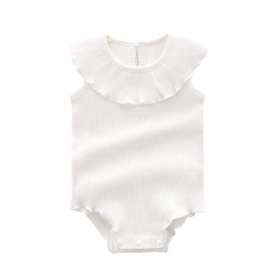 Ins Hot Selling Children's Clothing Infant's Clothes Summer Girls' Sleeveless Vest Climbing Clothing for Newborns Summer