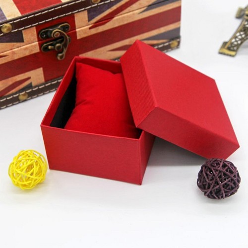 Watch packaging plastic box velvet watch box watch jewelry paper small pillow box wholesale support dropshipping