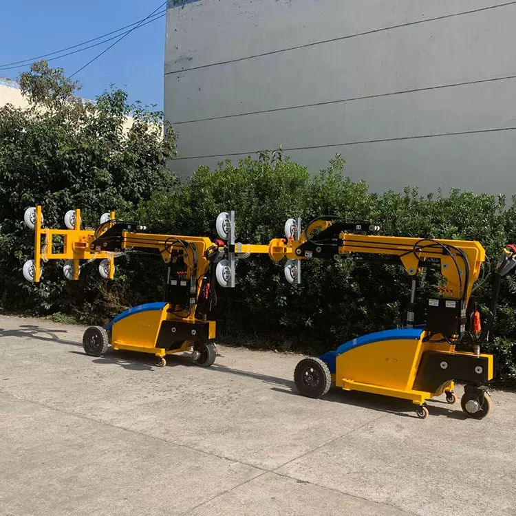 小型玻璃安装机械手电动玻璃搬运车设备助力搬运机械臂机器批发