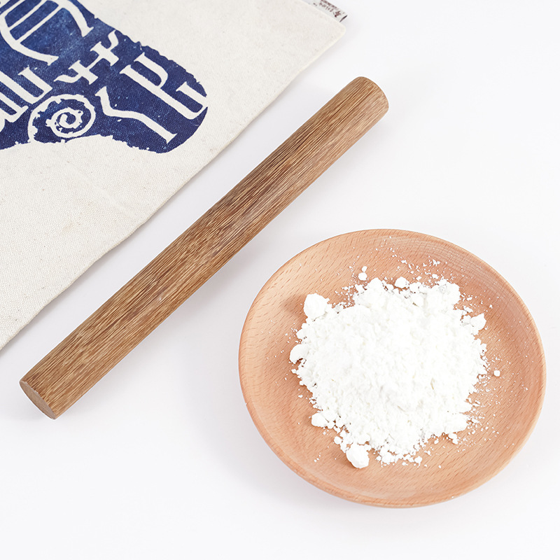 Rodillo de madera de ala de pollo, sin pintura, sin cera, rodillo de madera maciza, bola de masa de agua, bola de masa, barra de prensa de piel, fábrica de herramientas para hornear al por mayor image 5