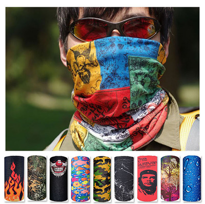 outdoors Hiking supplies cycling Amazing Scarf face shield Magic scarf Seamless headscarf Skull Digital