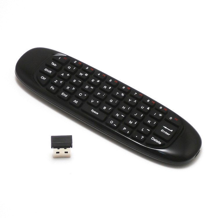 C120 Flying Squirrel & Keyboard Remote Control Keyboard and Mouse Integrated Remote Control Built-In Lithium Battery 2.4g Remote Control Wholesale