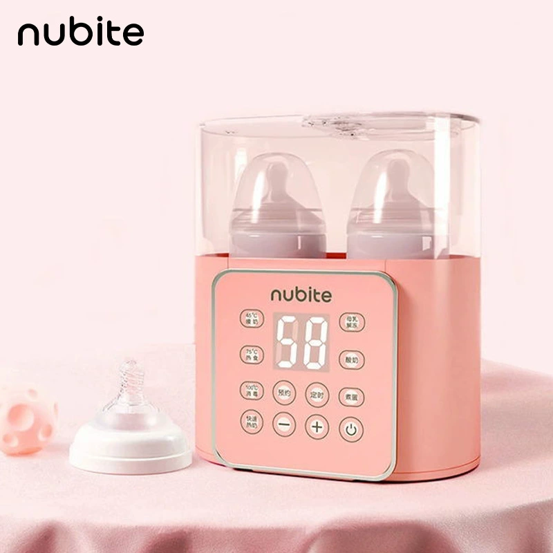 Большой экран Жидкость с постоянной температурой Многофункциональный двойной бутылочный подогреватель молока Материнские и детские принадлежности Бутылка для молока Стерилизатор для бутылок с горячим молоком