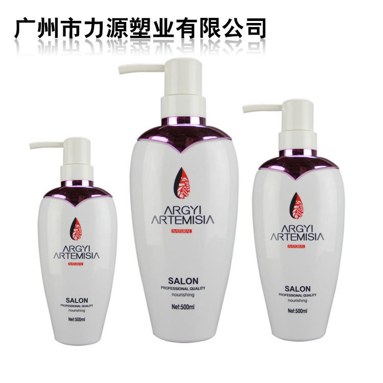 厂家直销500M透明pet塑料瓶洗发水瓶pet化妆品瓶