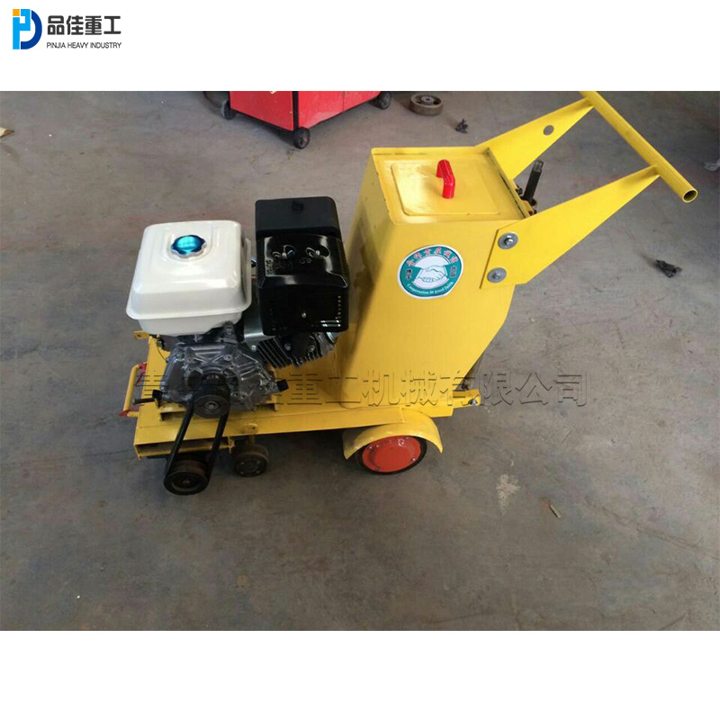 混凝土路面切纹机 手推水泥地宽缝刻纹一体机 马路广场地坪切缝机