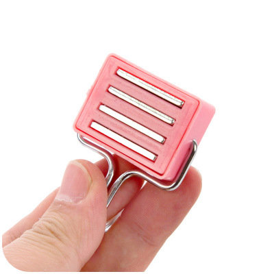 Oferta especial de fábrica magia de absorción de hierro magnético gancho sin costura cocina refrigerador imán gancho pegajoso