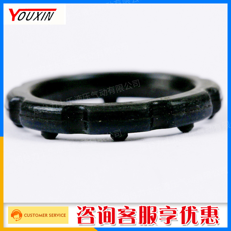 SC气缸毛制缓冲圈带刺缓冲圈密封圈