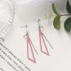 Fuchsia brand cute earrings, wide color palette, flowered