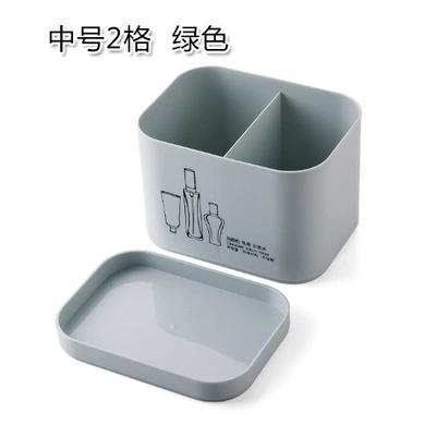 Table cosmetic plastic storage box, matte cover, face mask, lipstick for skin care, set, European style