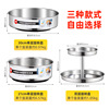 Rotating round kitchen stainless steel, storage system, tools set