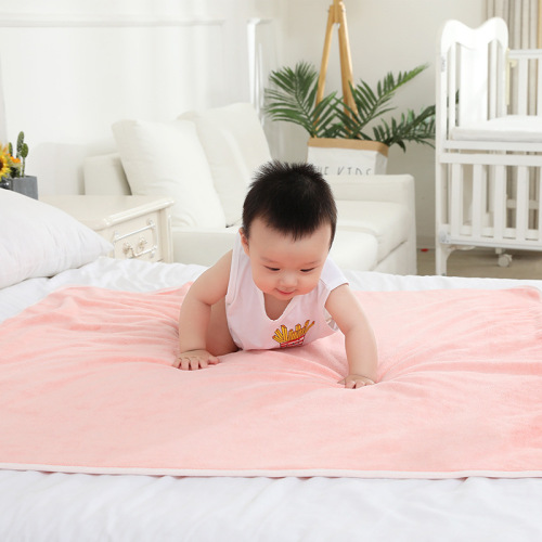 Throw blanket newborn baby bath towel 105*105 soft baby bath large towel square quilt children's throw blanket