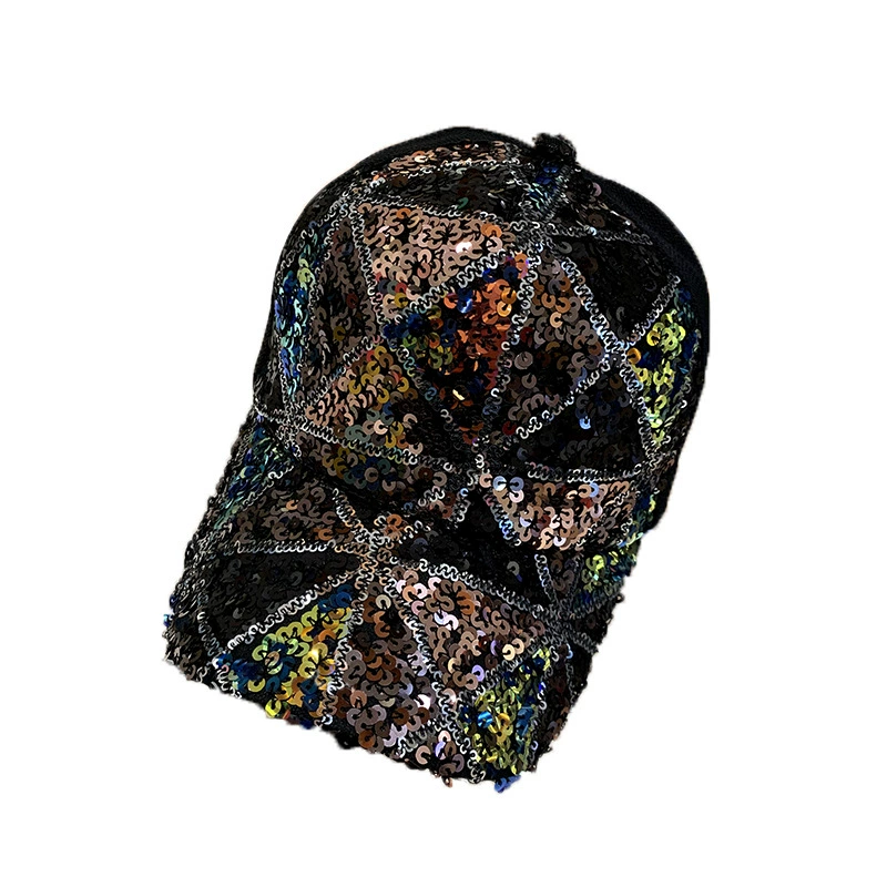 Дышащие ногти с Sequins, модная солнцезащитная шляпа, универсальная бейсболка, защита от солнца, корейский стиль