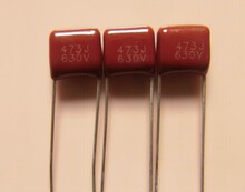 CBB22电容 473J630V P=7.5mm 0.047UF CBB21薄膜电容 金属膜电容
