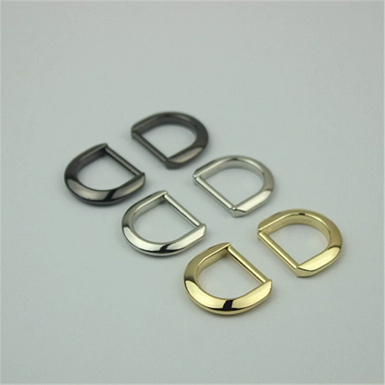 Сумка багажная фурнитура Аксессуары 5 точек литье под давлением D кольцо плоский D Пряжка сплав литье под давлением кожа D Пряжка внутренний диаметр 1,6