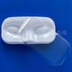 Qingdao factory printable logo creative face pet eyelash holder false eyelash pvc blister holder blister tray