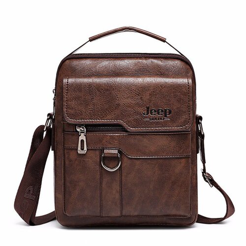 Unisex Shoulder Bag, Retro Men's Bag, Office Crossbody Bag, Large Capacity Casual Bag, Trendy Handbag