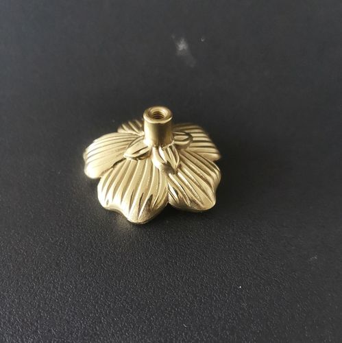 Brass forged plum blossom drawer cabinet door wardrobe locker candy box handle