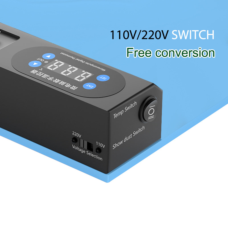 LCD Temperature Control Screen Removal Tool for Phones and iPads, PCB Separation Machine with Heating and Dust Removal for Fast and Efficient Screen Repair