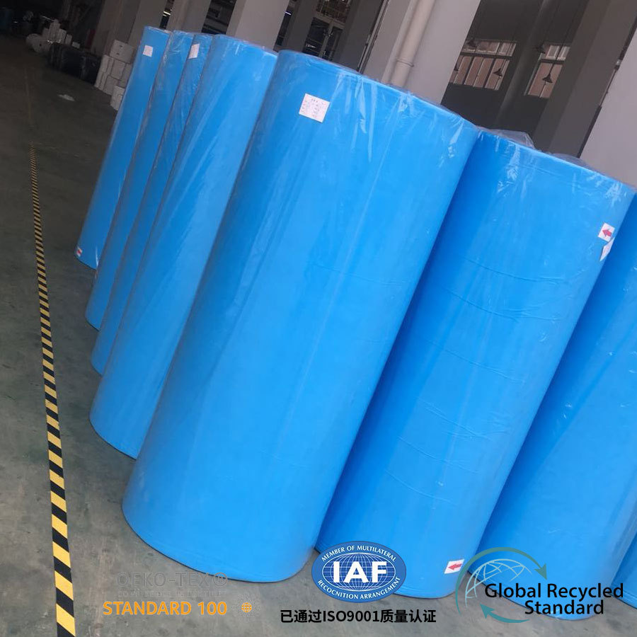 PP聚丙烯PE淋膜复合无纺布医用隔离衣防护服隔离服手术面料