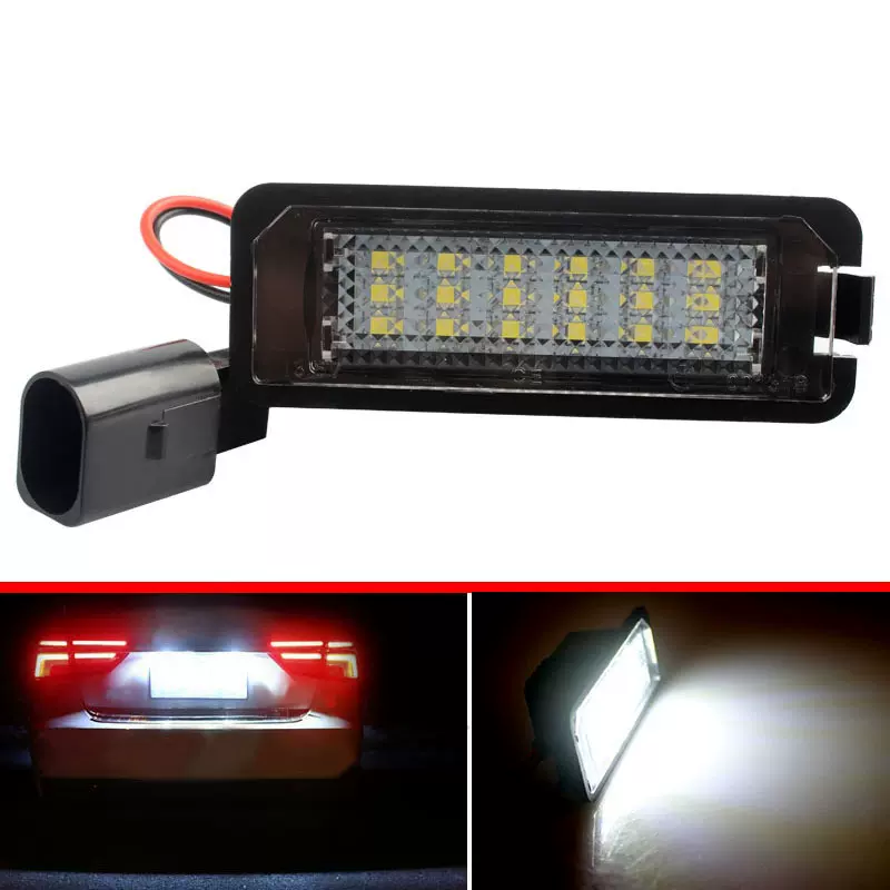 适用于大众 高尔夫4 VW GOLF4 GOLF5 LED 牌照灯 车牌灯