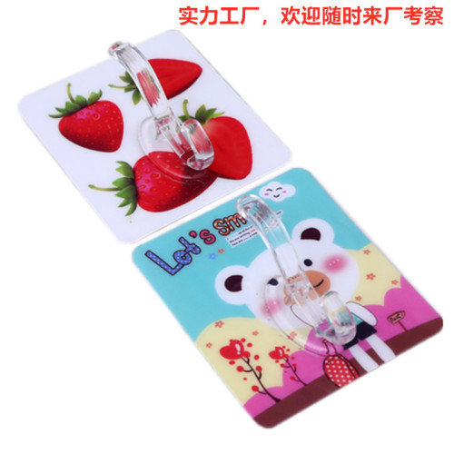 New simple household multifunctional powerful coat hook bathroom punch-free traceless hook floor stall supply wholesale