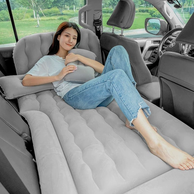 Vehicle-mounted inflatable bed — cushion travel inflatable mattress