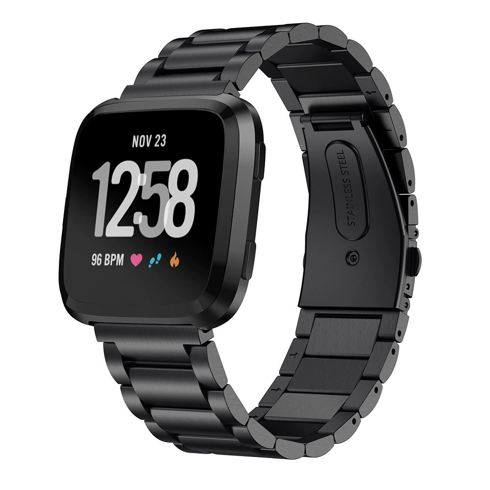 Подходит для оригинального ремня Versa Lite/Versa2 три плоских стальных ремешка