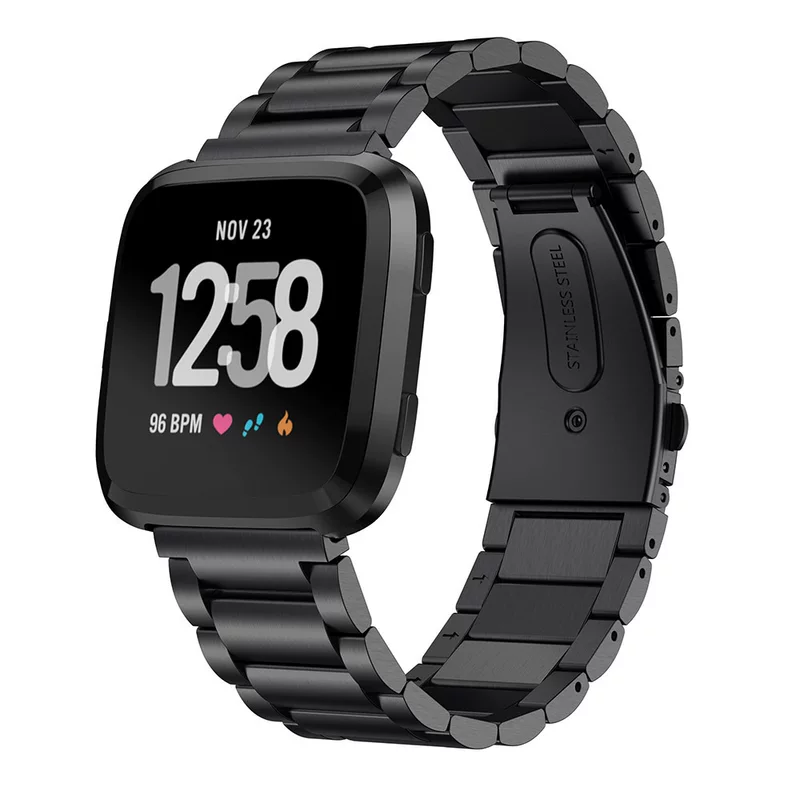 Подходит для оригинального ремня Versa Lite/Versa2 три плоских стальных ремешка