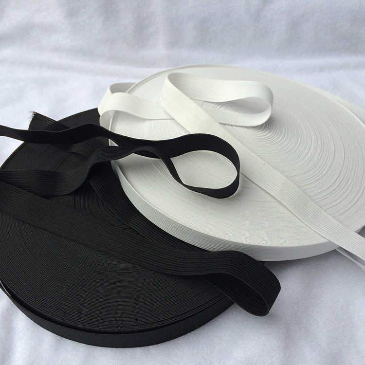 厂家直销19mm黑色针织松紧带(橡筋,平面带)4222  特价   一并起批