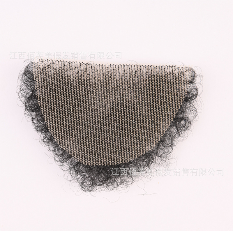 Simulación de pelo púbico falso pegatinas de pelo púbico muñeca hombres y mujeres pegatinas de pelo púbico de gran tamaño pelo de la axila natural invisible pegatinas transpirables