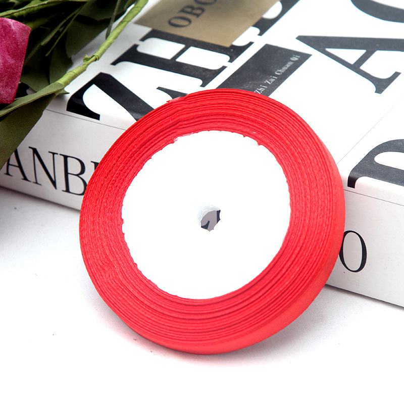 Caja de regalo del todo partido 2,5 cm cinta decoración de la boda silla espalda regalo embalaje cinta al por mayor