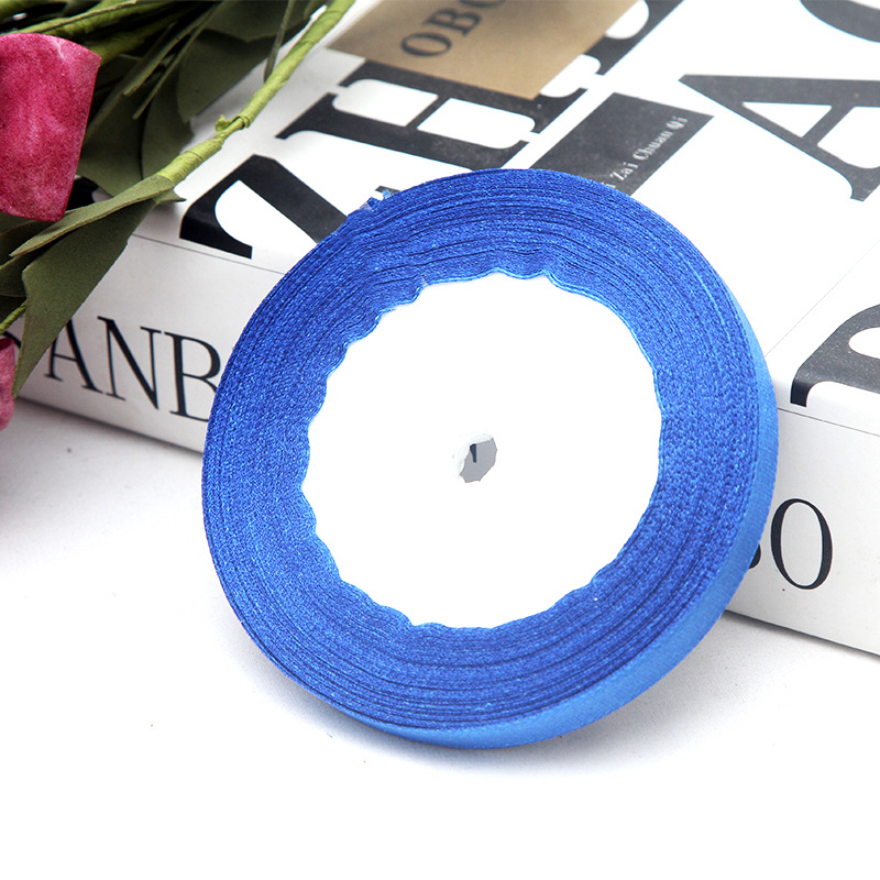Fábrica al por mayor 1 a 5cm flores regalo cinta de poliéster pastel caja de regalo cinta de embalaje cinta de bricolaje hecho a mano