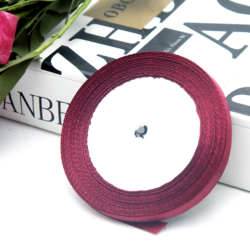 Fábrica al por mayor 1 a 5cm flores regalo cinta de poliéster pastel caja de regalo cinta de embalaje cinta de bricolaje hecho a mano