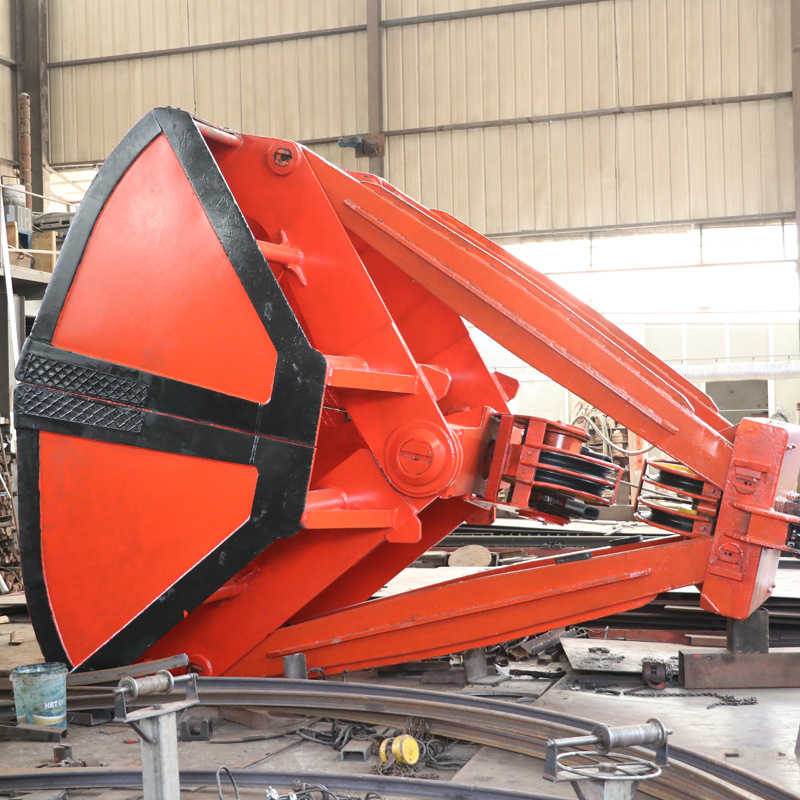 液压抓斗 1立方2立方煤炭淤泥用电动抓斗贝壳式抓斗电动垃圾抓斗