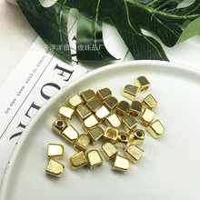 喜糖袋果糖袋礼品布袋束口金色吊钟 服装水电镀塑料饰品配件批发