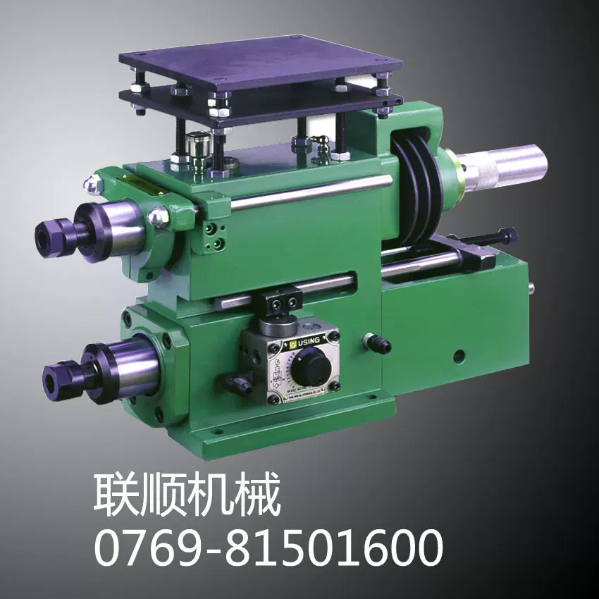 主轴头生产厂家批发台湾仲为HDZ-9双层钻孔攻牙组合式动力头