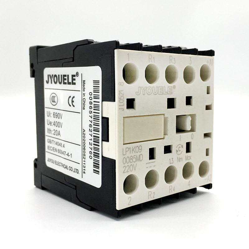 电梯专用小型直流接触器LP1K090085MD DC220V两开两闭  2NO+2NC