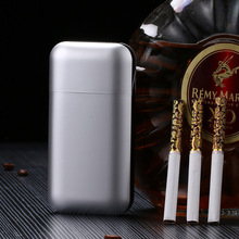 男士十只装二十只女士双用充电烟盒打火机HD606 支持一件代发