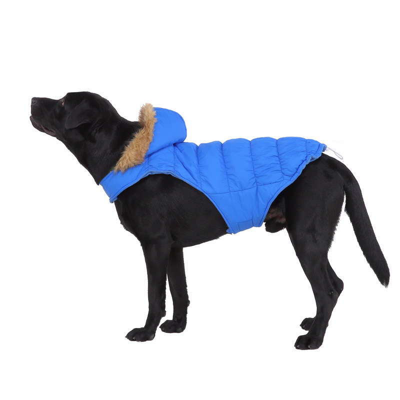 亚马逊狗狗宠物衣服冬装大狗衣服宠物用品工厂夜间反光宠物服装|undefined