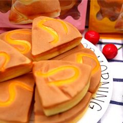 FKO Triangle Cheesecake Yolk 260g Nutrient Breakfast Cakes Snacks Box of 12 Packs