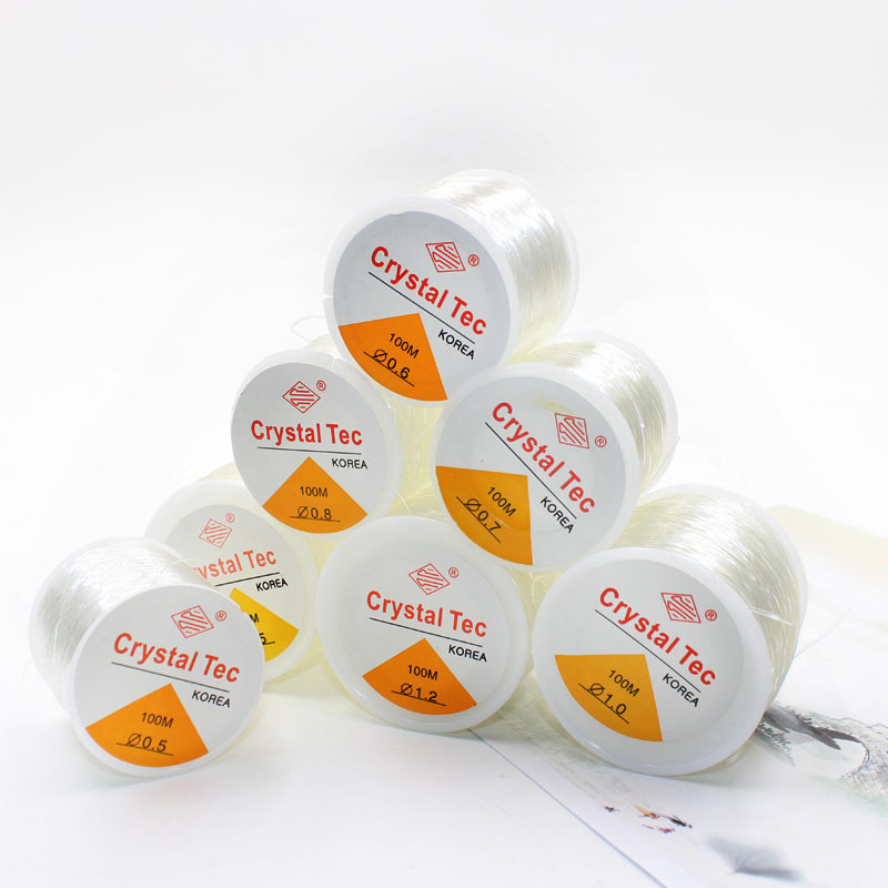 round transparent elastic ball with beads