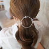 Metal hair accessory, Chinese hairpin, arrow from pearl, hairgrip, Korean style, European style, simple and elegant design